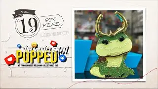Marvel's Loki, Alligator Loki (Glows, Funko Pin 42) ///Pin Files: Vol 19 ///