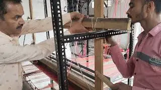 हैंडलूम पर नया काम चालू रज सेटिंग कैसे करे