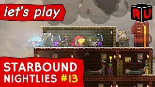 Предварительный просмотр Starbound 1.0: Фермерство и манекены Флуффало | Давайте поиграем в ночные сборки Starbound, эпизод 13