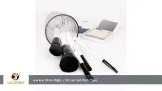 DUcare 5Pcs Makeup Brushes|New Foundation Eyeshadow Travel Set with Cases | Review/Test