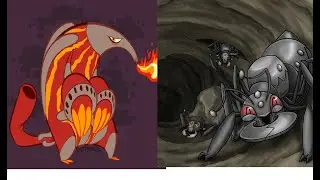 Pok&eacute;mon Retro Revive: Heatmor and Durant Scientific Analysis