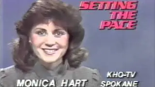 KHQ 6 promo with Monica Hart 1985
