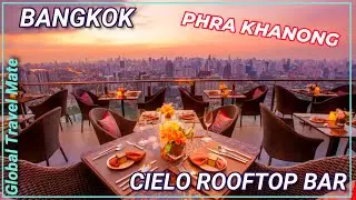 Cielo Sky Bar & Restaurant Bangkok Top Sunset Rooftop Bars 🇹🇭 Thailand Bam Bam Dancing by Myself