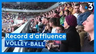 Record d'affluence national pour un match de volley de Ligue A