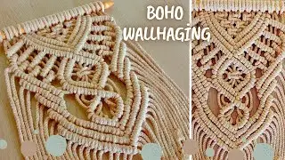 Macrame Heart ❤️Wall Hanging || home decor #viralvideo #homedecor #funny