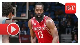 James Harden Full Highlights vs Wolves (2016.12.17) - 28 Pts, 13 Ast, 9 Reb, OT Showtime!