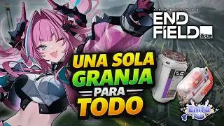 La GRANJA AUTO-SUSTAIN que DEBES COPIAR en Early-Mid | Arknights Endfield