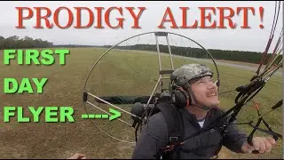 PPG Student Flies on FIRST DAY of Paramotor Training!