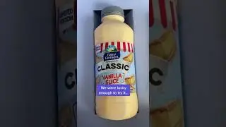 Dairy Farmers Classic launch a VANILLA SLICE flavoured milk | #shorts #yahooaustralia