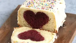 Heart Surprise Cake