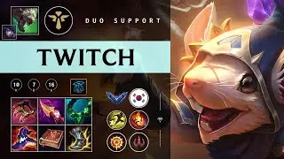 Twitch Support vs Leona - KR Diamond Patch 26.02