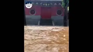 Shaolin Temple, the Kungfu shrine, forced to be closed after flooding