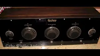 Tuning a 100+ Year Old Restored Freed Eisemann Neutrodyne Radio