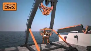 UTILITY ROV 3D animation video