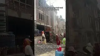 3rd floor slab casting work completed #matribhumiengineersandbuilders