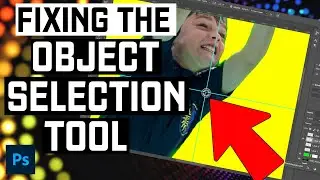 Object Selection Tool Issues fixed (Photoshop) Transparent areas, Missing Sections, Blurry Lines