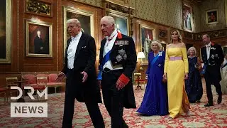 ROYAL EVENING: President Trump & First Lady Join King Charles at Windsor State Dinner | AC1B