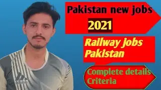 Pakistan Railway new jobs 2021| Railway internship 2021| Career Opportunity in Pakistan Railway