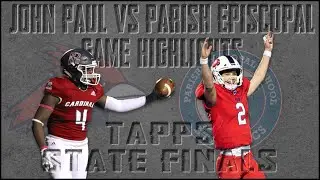 Parish Episcopal vs John Paul II - 2019 TAPPS Texas High School Football State Final Highlights