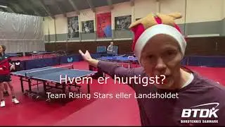 Julechallenge nr. 4 JULECHALLENGE: Team Rising Stars vs. Landsholdet