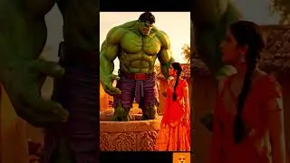 हल्क के प्यार 😘 part 1😘#shorts#ai#viral#funny#video#edit #reels#comedy#marvel#memes