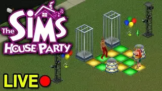 Throwing a Sims 1 House Party, Birthday Stream!