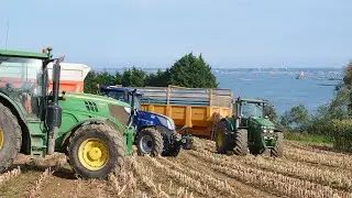 Ensilage de maïs sur la côte Bretonne | ETA GUILLOU