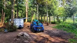 RV Fall Camping in Crown Land