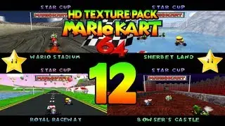MARIO KART 64 🏁 #12: 150ccm Stern Cup (HD Textures)