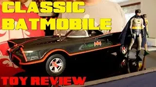 MATTEL Classic 60's Batmobile - Toy Review