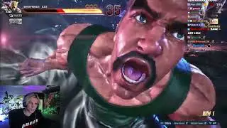 xQc Ranked Grind in Tekken 8