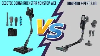 CECOTEC CONGA ROCKSTAR NONSTOP WET VS ROWENTA X PERT 3 60 FLEX ANIMAL CARE