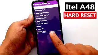 Itel A48 (L6006L) Hard Reset |Pattern Unlock |Factory Reset Easy Trick With Keys