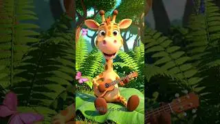 Cute Giraffe 🦒 | Giraffe Song for Kids | Funny Cartoon