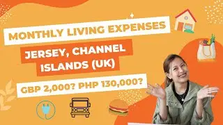 Our Monthly Living Expenses in Jersey, Channel Islands (UK)|Cost of Living UK 2022 |Moving in Jersey