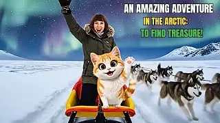 The Epic Arctic Quest: When The owner and her cat go to the Arctic and search for treasure!