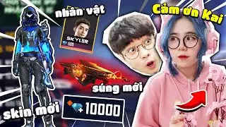 [Free Fire] Kairon Tặng Người Y&ecirc;u Simmy Trang Phục Mới V&agrave; 10.000 Kim Cương Trong Free Fire😂