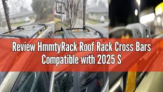 Review HmmtyRack Roof Rack Cross Bars Compatible with 2025 Subaru Forester Sport/Touring, Aluminum L