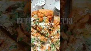 Buffalo Soy Curl Pizza 🍕