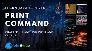 Print command in Java | How to print in java | CodeMode