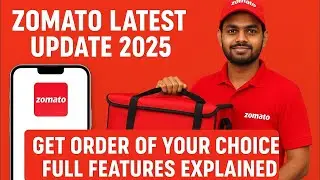 Get Order of Your Choice | Zomato Latest Update 2025 | Full Features Explained #shortsfeed