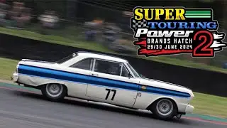 Classic Touring Car Racing Club | Pre 66 Races | Super Touring Power 2 | Brands Hatch Indy 2024