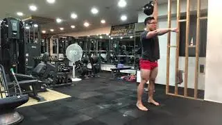 2019/9/12 2nd simple and sinister test with the 48kg kettlebell