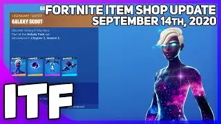 Fortnite Item Shop GALAXY SCOUT IS BACK + NEW WRAP! [September 14th, 2020] (Fortnite Battle Royale)