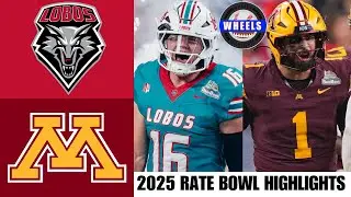 New Mexico vs Minnesota Highlights | Rate Bowl | 2025 College Football Highlights