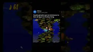 Aquela gera&ccedil;&atilde;o que se estressava na fase da &aacute;gua no Donkey Kong #donkeykong  #retrogame #games