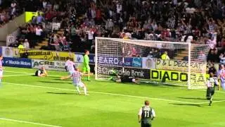 Steven Thompson Goal, St Mirren 1-2 Hibernian, 18/08/2012