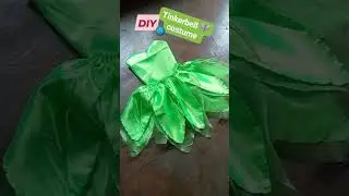 easy diy Tinkerbell costume #costume #cute #tinkerbell