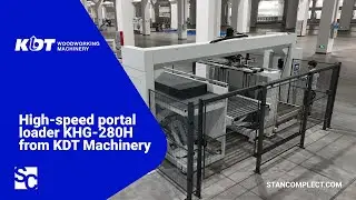 High-speed portal loader KHG-280H from KDT Machinery in work