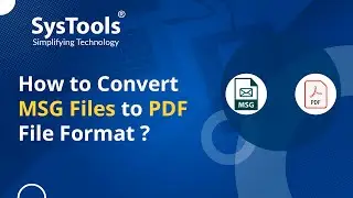 How to Convert MSG File into PDF? Without Adobe Installation